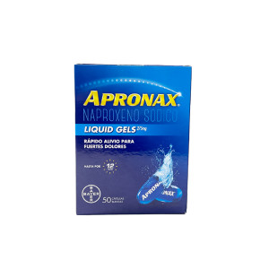 APRONAX LIQUIDO GEL 275 MG CAJA X 50 CAPSULAS 